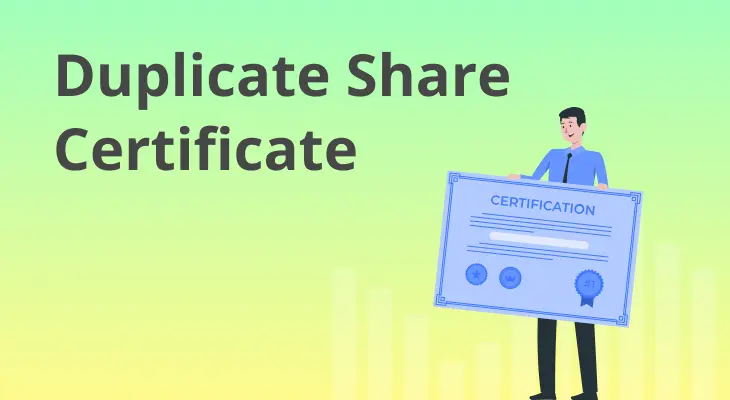 Duplicate Share Certificate Process
