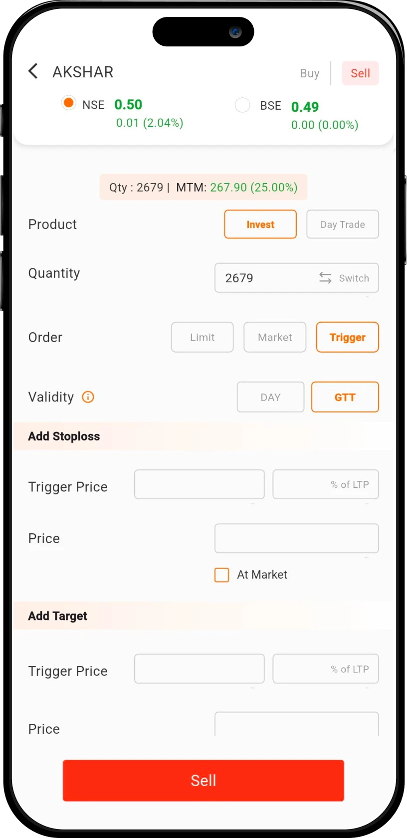 Advanced order types
