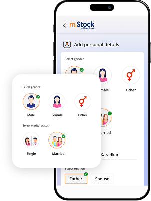 Enter personal details