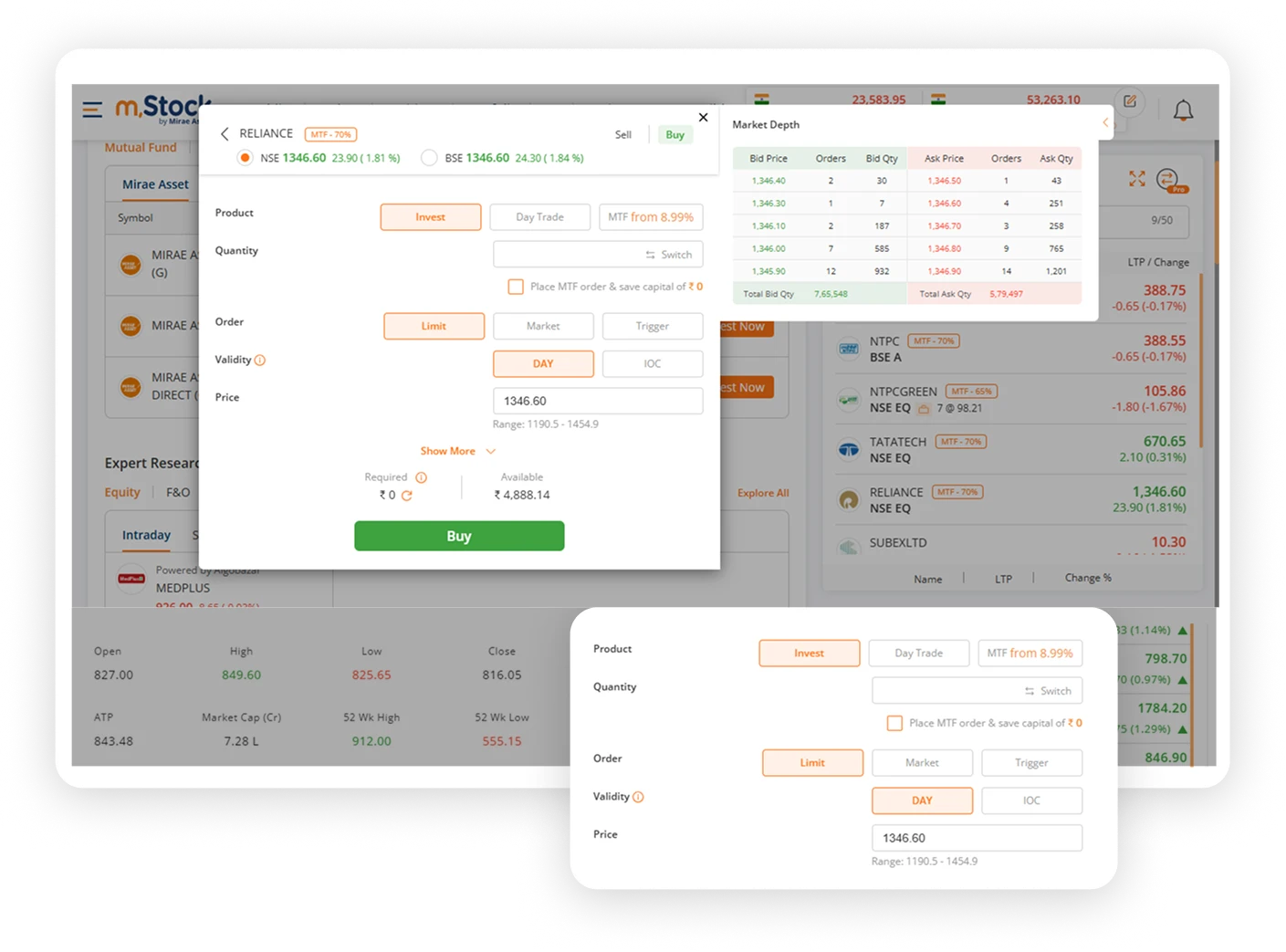 Advanced order types